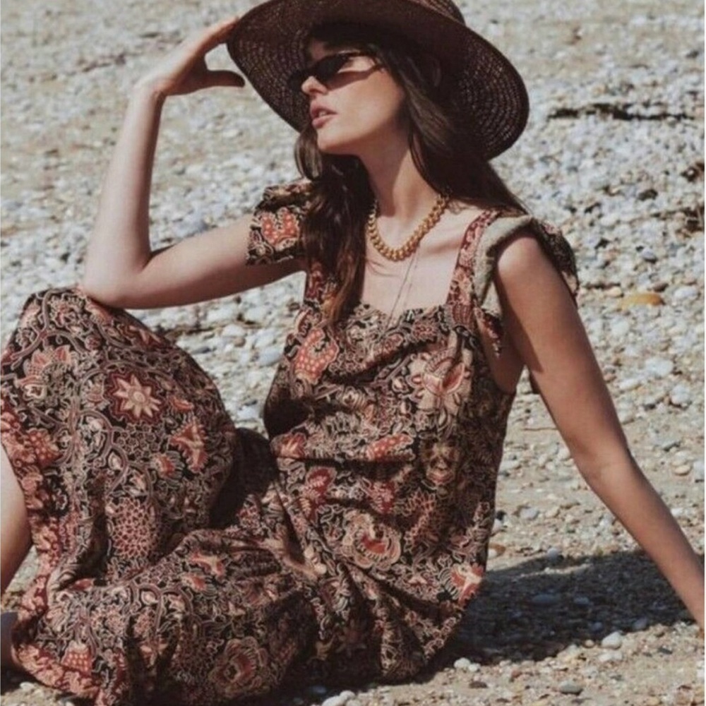 NWT Anthropologie Love the Label Love Sam Jaipur maxi dress